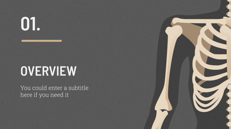 Detail Bone Powerpoint Template Nomer 3