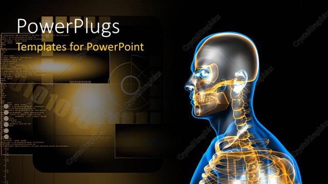 Detail Bone Powerpoint Template Nomer 39