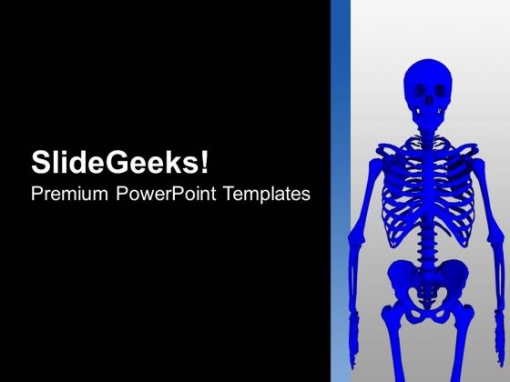 Detail Bone Powerpoint Template Nomer 50