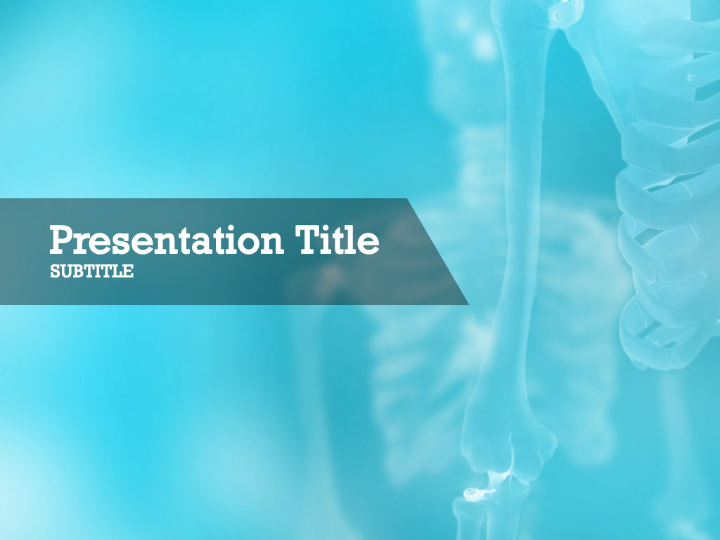 Detail Bone Powerpoint Template Nomer 52