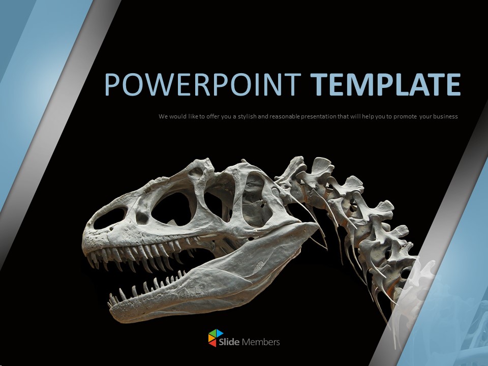 Detail Bone Powerpoint Template Nomer 55