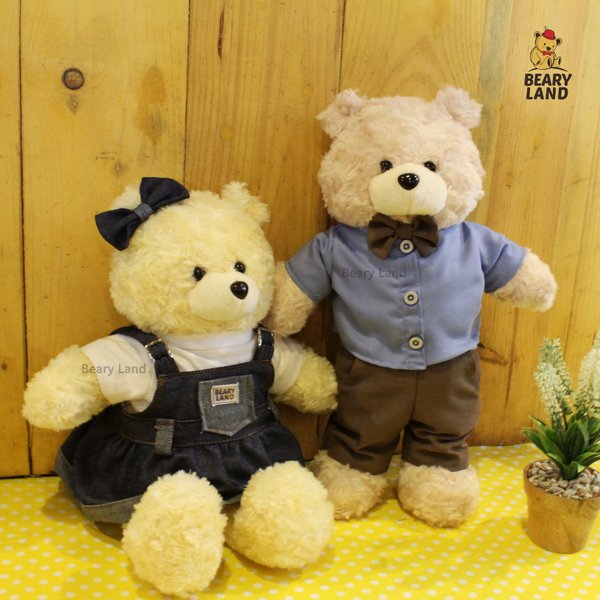 Detail Boneka Bear Couple Nomer 13