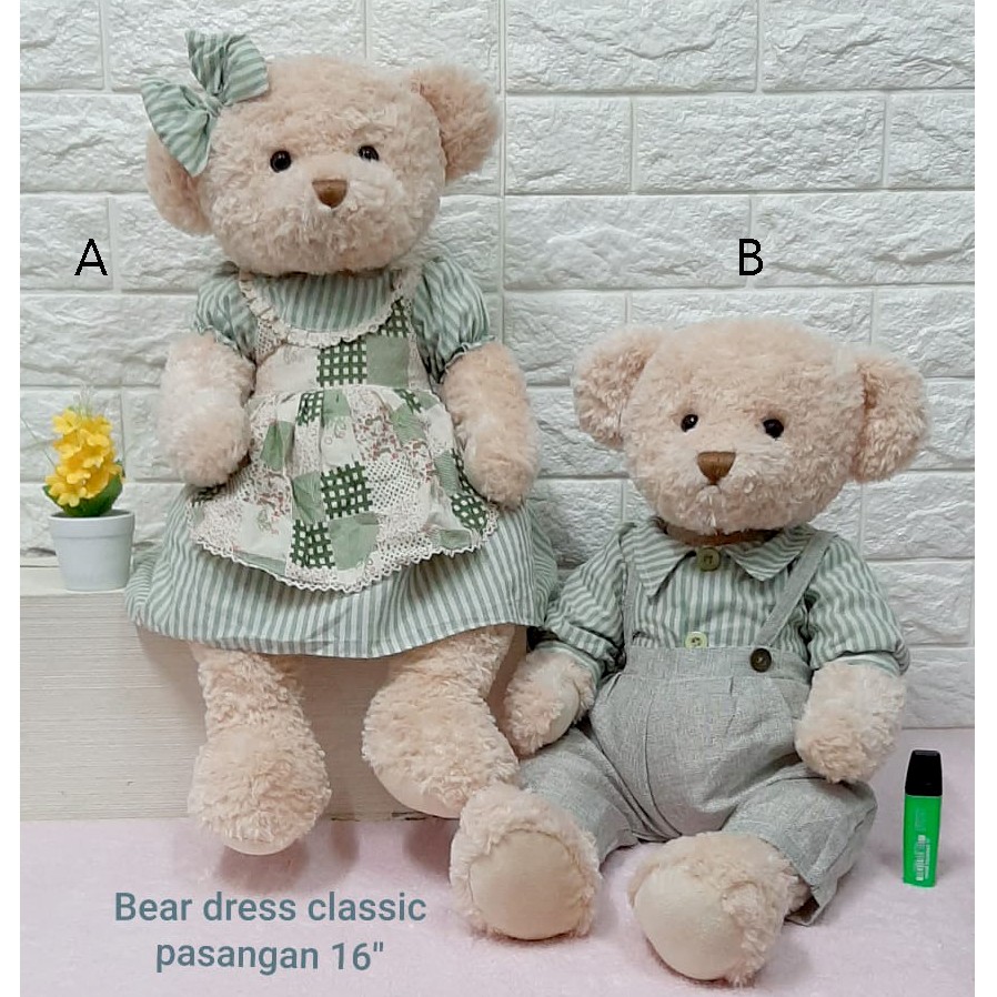 Detail Boneka Bear Couple Nomer 21