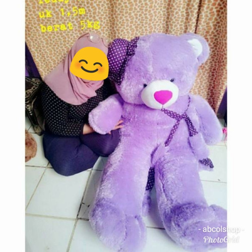 Detail Boneka Beruang Ungu Nomer 14