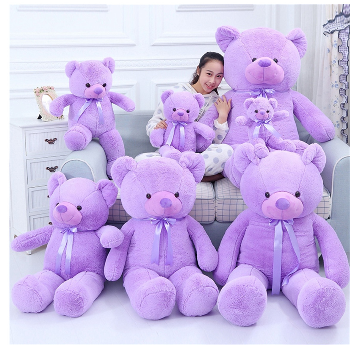 Detail Boneka Beruang Ungu Nomer 16