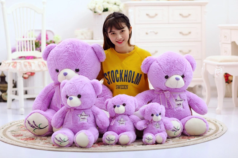Detail Boneka Beruang Ungu Nomer 44