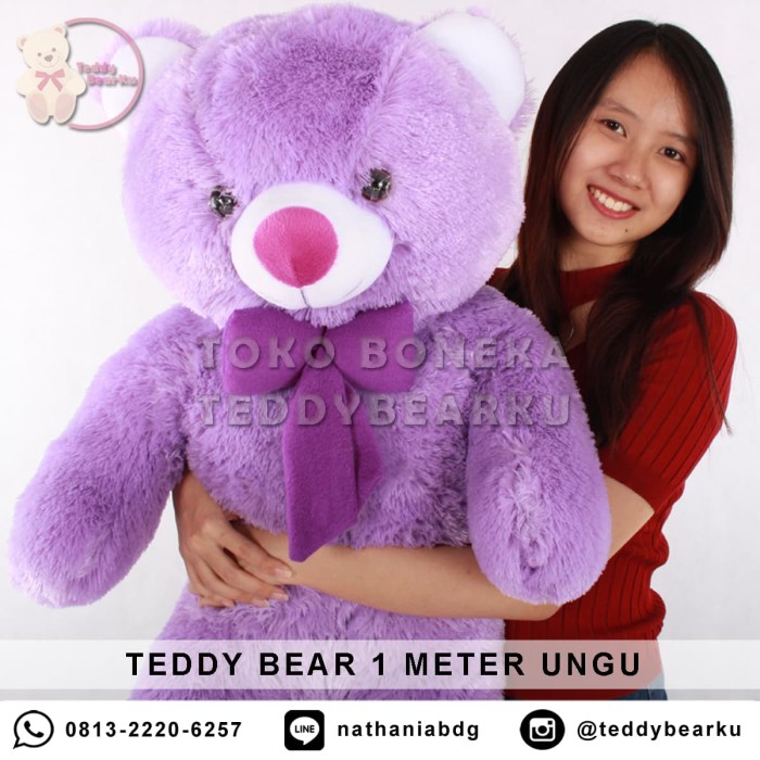 Detail Boneka Beruang Ungu Nomer 56
