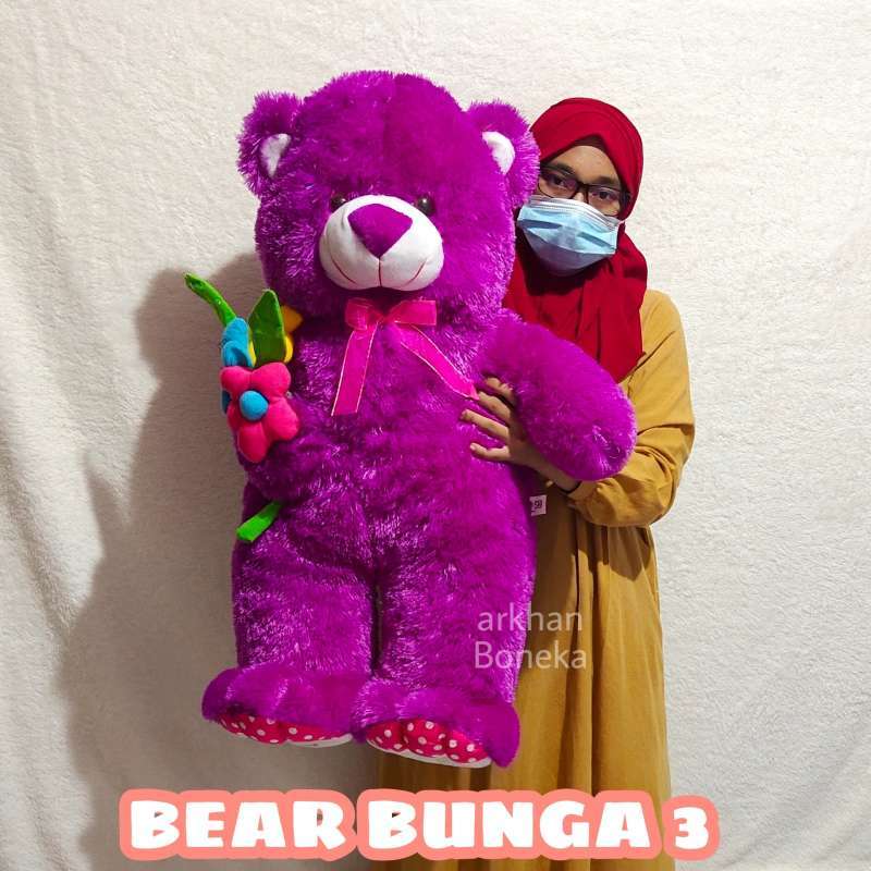 Detail Boneka Beruang Ungu Nomer 58