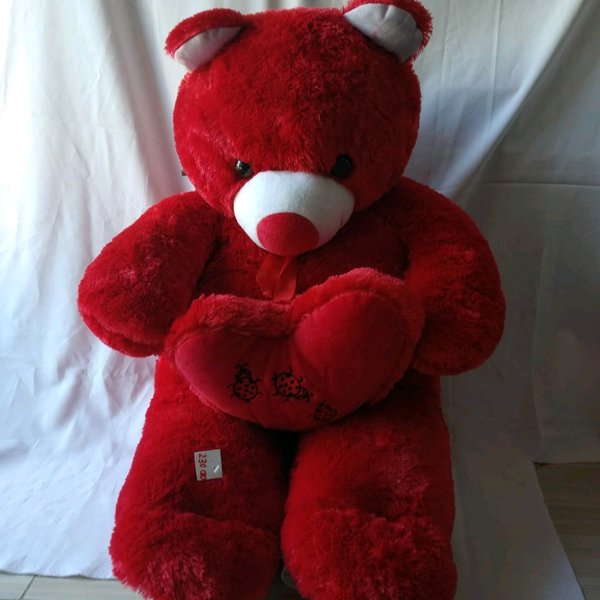 Detail Boneka Beruang Warna Merah Nomer 26