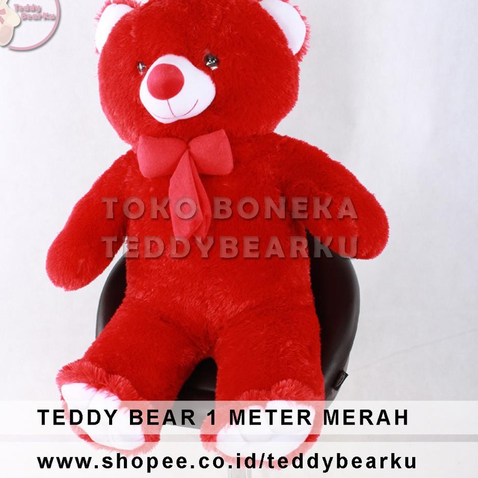 Detail Boneka Beruang Warna Merah Nomer 34
