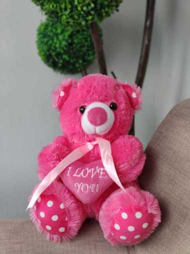 Detail Boneka Beruang Warna Merah Nomer 42