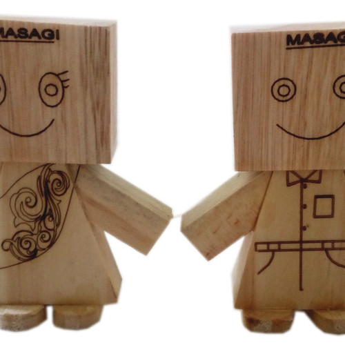 Detail Boneka Danbo Dari Kayu Nomer 36