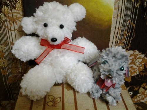 Detail Boneka Dari Benang Wol Nomer 24