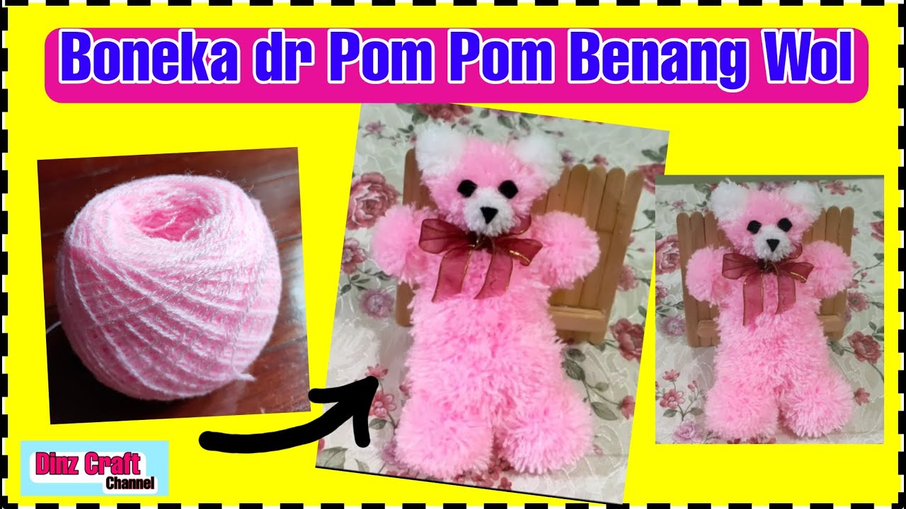 Detail Boneka Dari Benang Wol Nomer 28