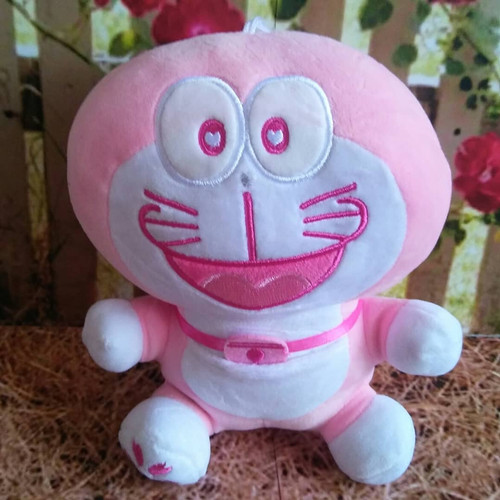 Detail Boneka Doraemon Pink Nomer 49