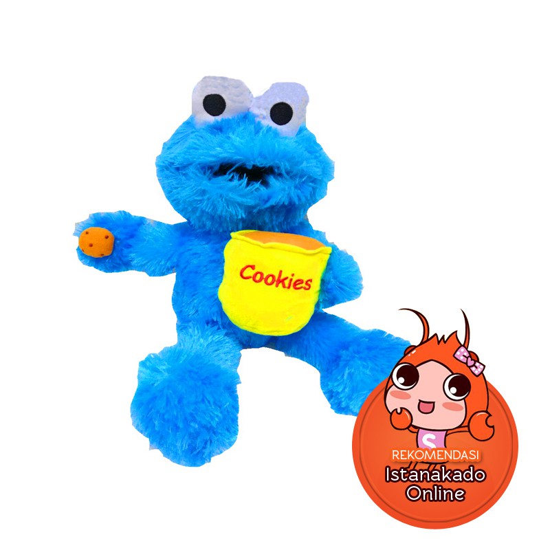 Detail Boneka Elmo Biru Nomer 4