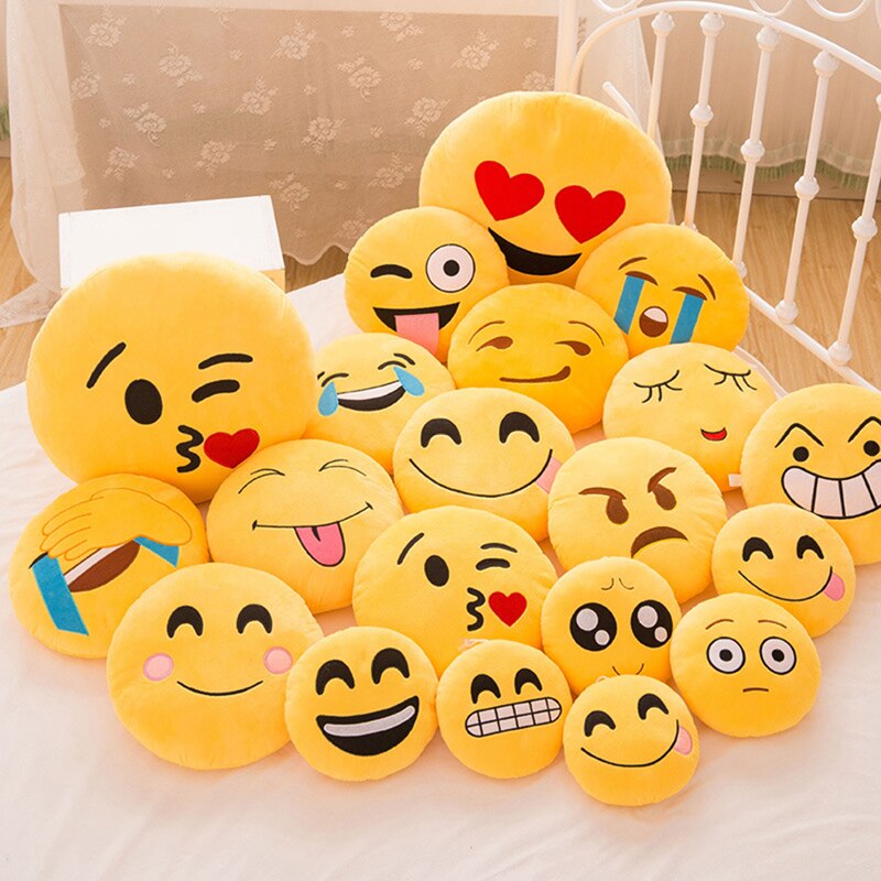 Detail Boneka Emoticon Dari Kain Flanel Nomer 22