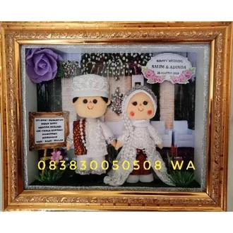 Detail Boneka Flanel Couple Nomer 9