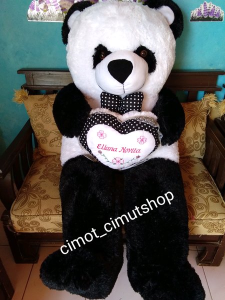 Detail Boneka Hitam Putih Nomer 45