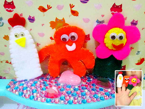 Detail Boneka Jari Dari Kertas Nomer 29