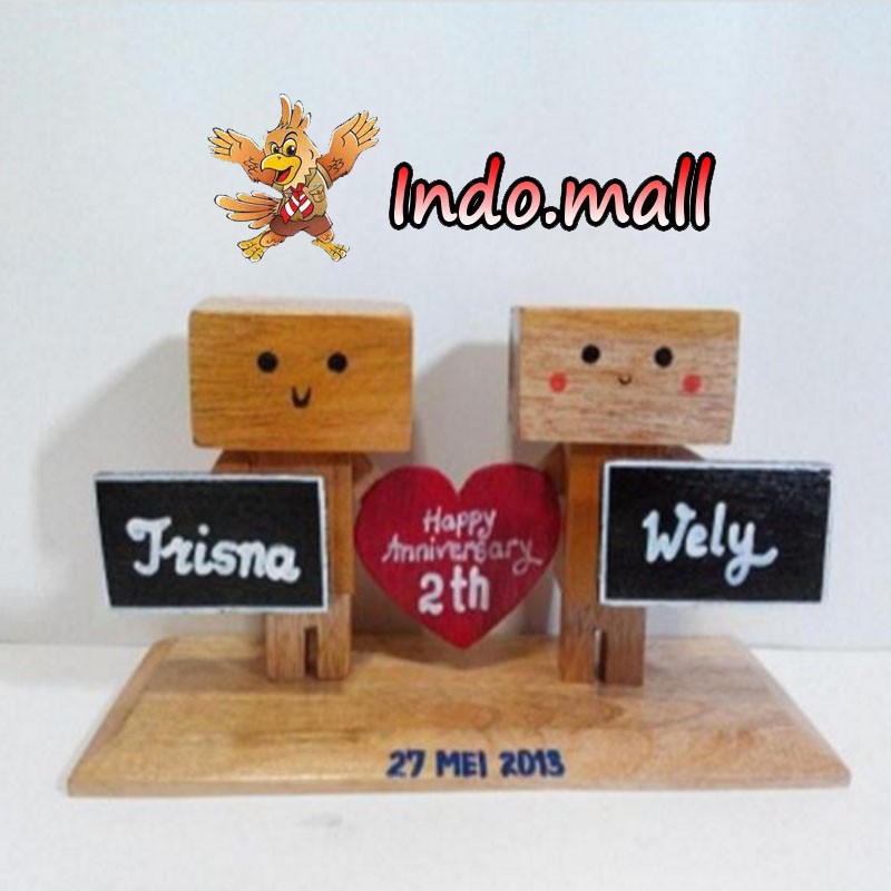 Detail Boneka Kayu Danbo Nomer 41