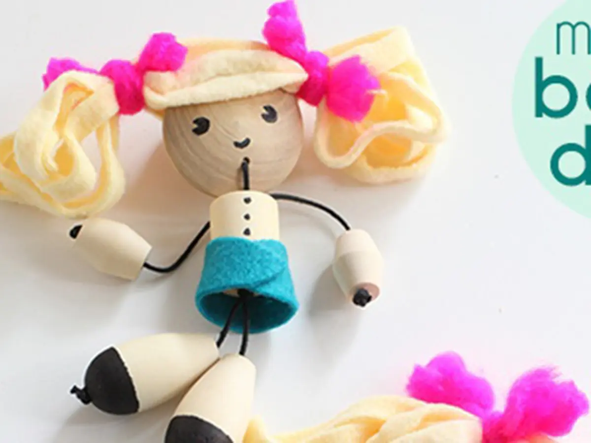 Detail Boneka Kayu Kotak Nomer 33