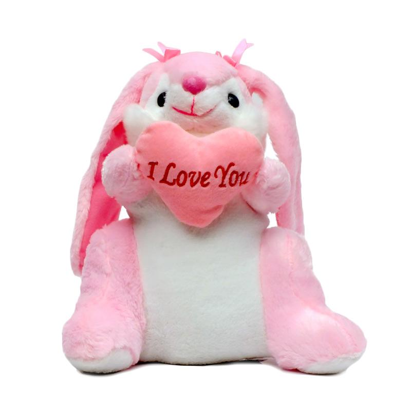 Detail Boneka Kelinci Pink Nomer 13