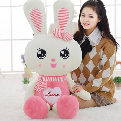 Detail Boneka Kelinci Pink Nomer 22