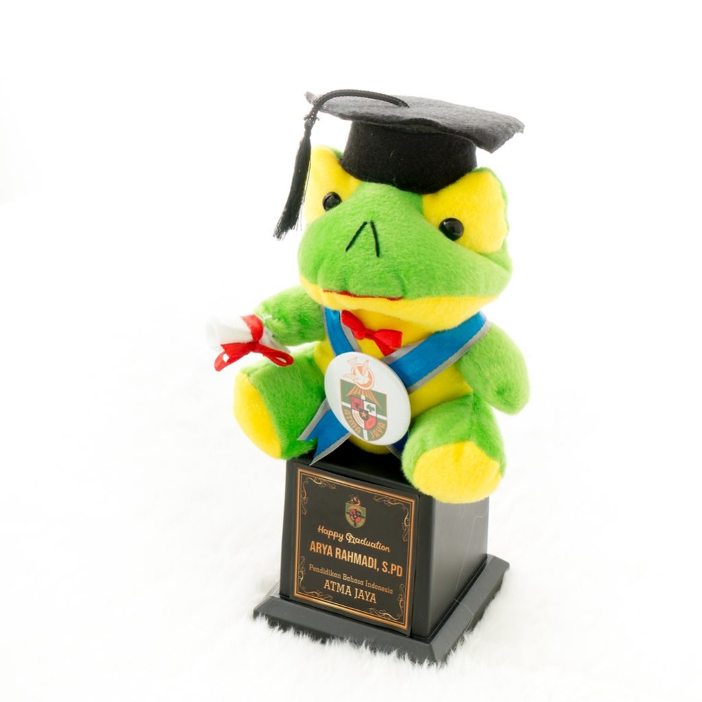 Detail Boneka Keroppi Wisuda Nomer 3