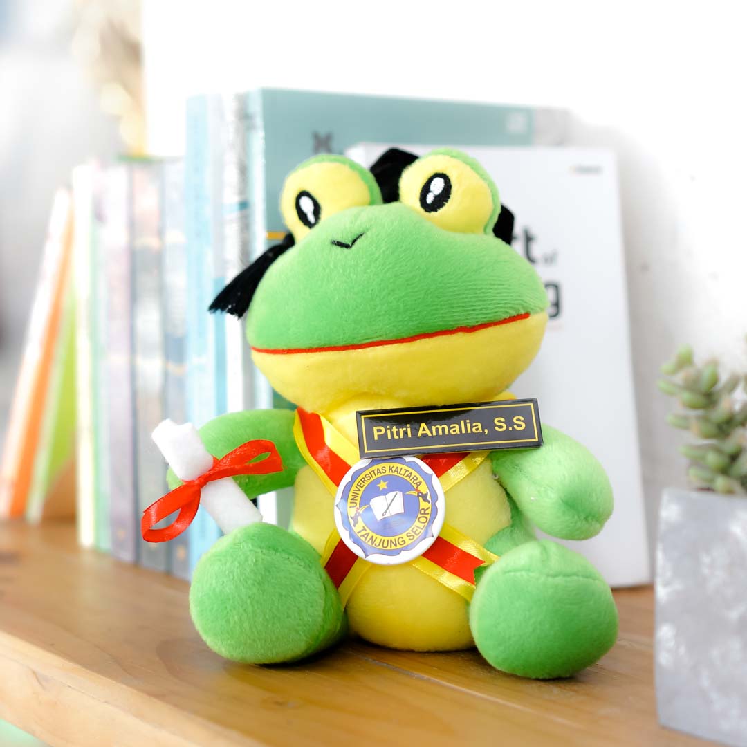 Detail Boneka Keroppi Wisuda Nomer 30