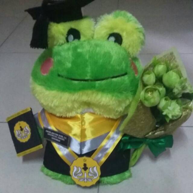 Detail Boneka Keroppi Wisuda Nomer 5