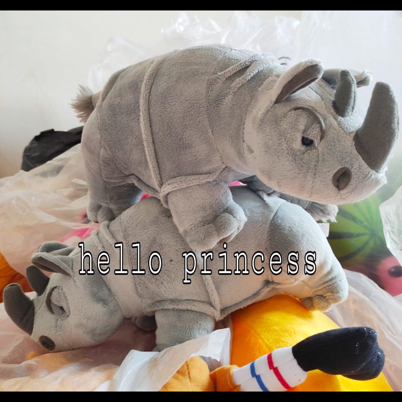 Detail Boneka Kuda Nil Nomer 40
