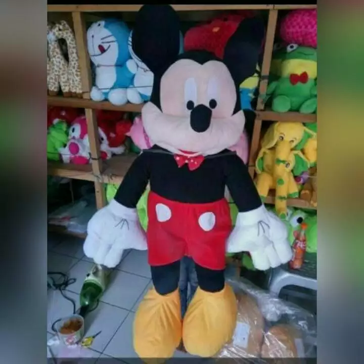 Detail Boneka Mickey Mouse Jumbo Nomer 26