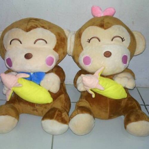 Detail Boneka Monyet Couple Nomer 13