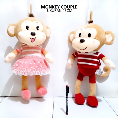 Detail Boneka Monyet Couple Nomer 32