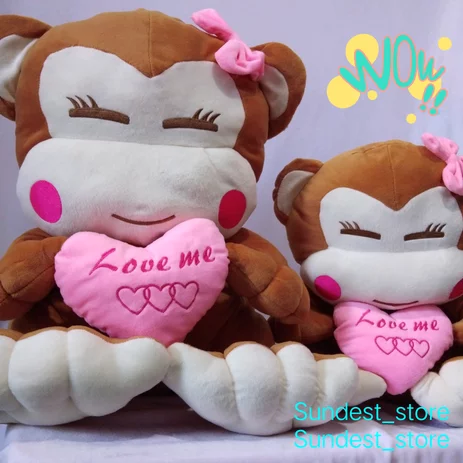 Detail Boneka Monyet Couple Nomer 55