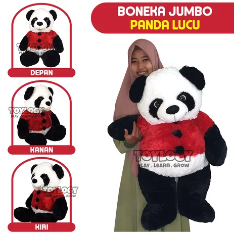 Detail Boneka Panda Sepasang Nomer 57