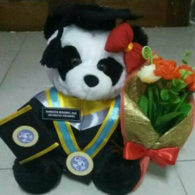 Detail Boneka Panda Wisuda Nomer 16