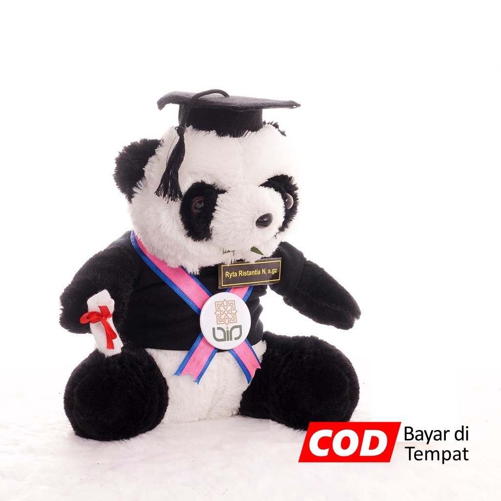 Detail Boneka Panda Wisuda Nomer 3