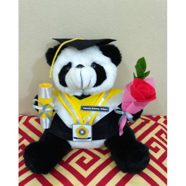 Detail Boneka Panda Wisuda Nomer 4