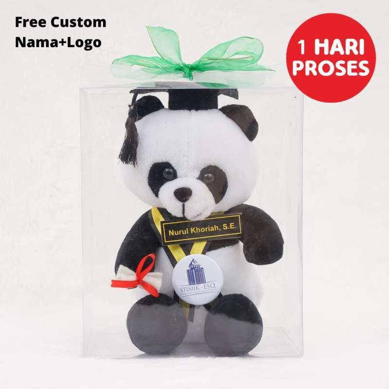 Detail Boneka Panda Wisuda Nomer 7