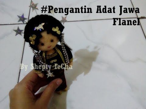 Detail Boneka Pengantin Flanel Nomer 48