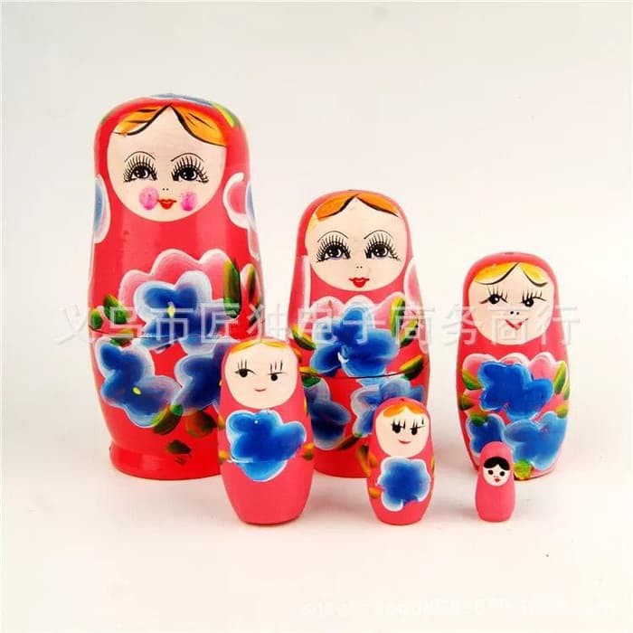 Detail Boneka Rusia Matryoshka Nomer 3