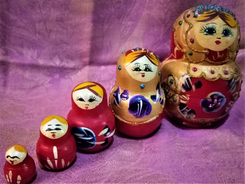 Detail Boneka Rusia Matryoshka Nomer 30