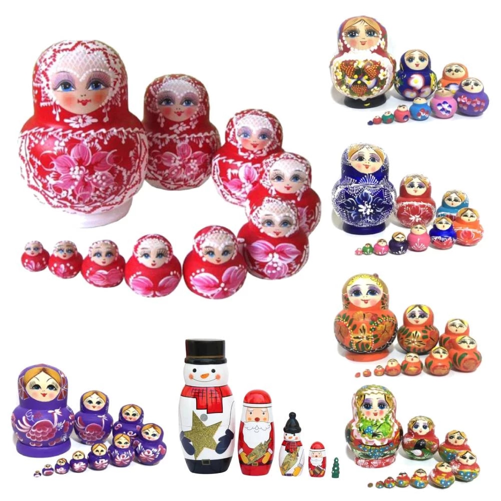 Detail Boneka Rusia Matryoshka Nomer 37