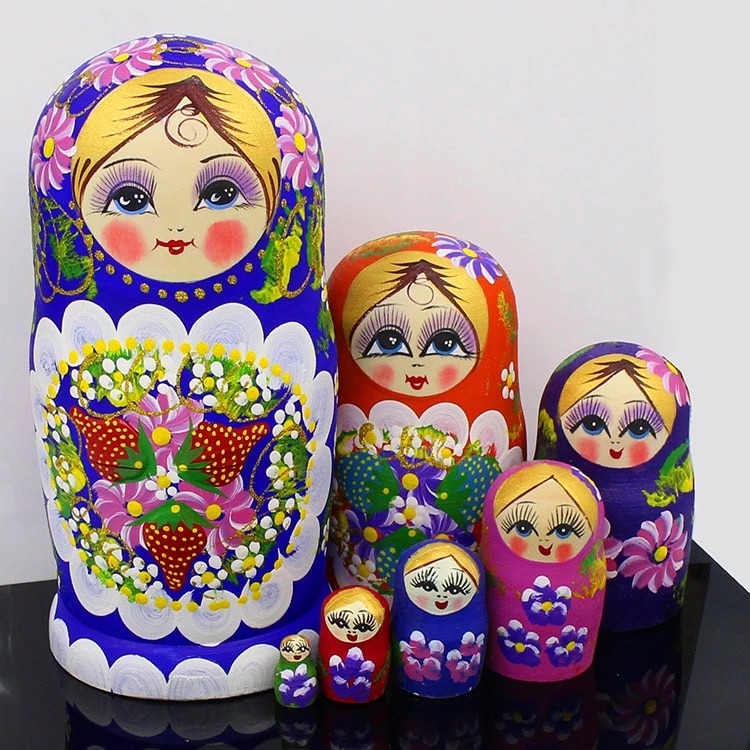 Detail Boneka Rusia Matryoshka Nomer 50