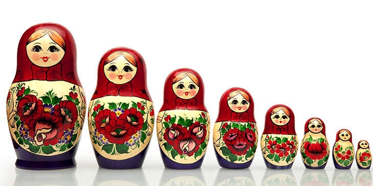 Detail Boneka Rusia Matryoshka Nomer 55