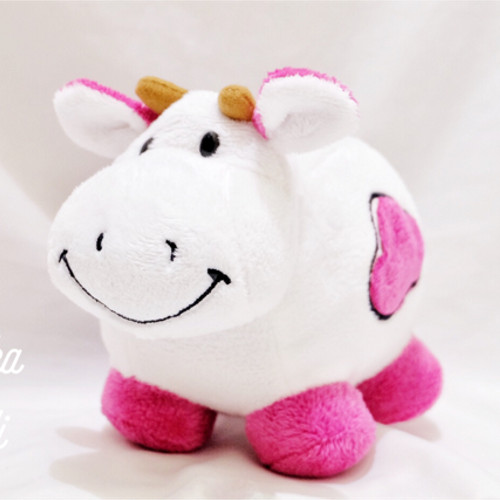 Detail Boneka Sapi Pink Nomer 6