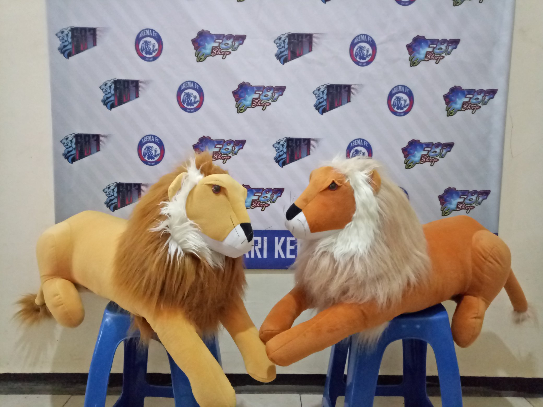 Detail Boneka Singa Arema Nomer 13