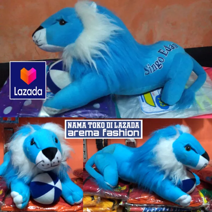 Detail Boneka Singa Arema Nomer 15